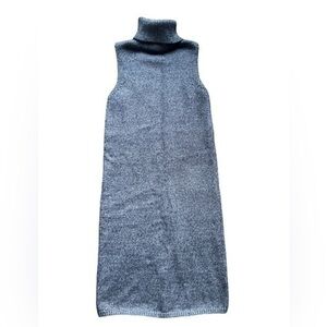 NWT Emory Park gray sleeveless turtleneck, sweater dress size small.